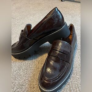 Franco Sarto lug sole loafers